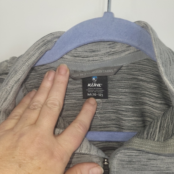 Kuhl Kids Alloy 1/4 Zip Top (10/12) - Picture 3 of 8